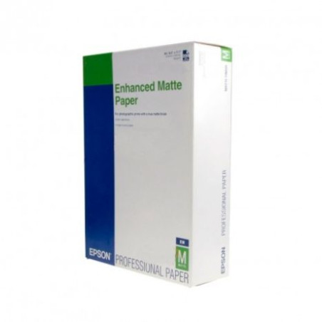 Papel Fotográfico Original EPSON Enhanced Matte A4 250 Hojas - C13S041718