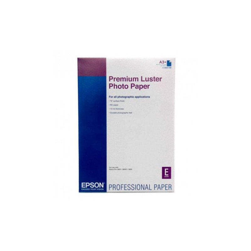 Papel Fotográfico Original EPSON Luster Premium A3 100 Hojas - C13S041785