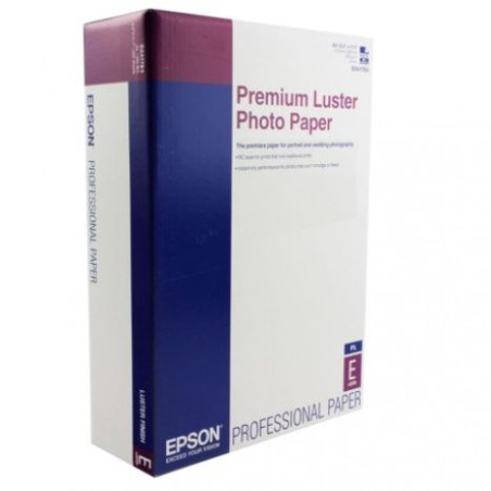 Papel Fotográfico Original EPSON Luster Premium A4 250 Hojas - C13S041784