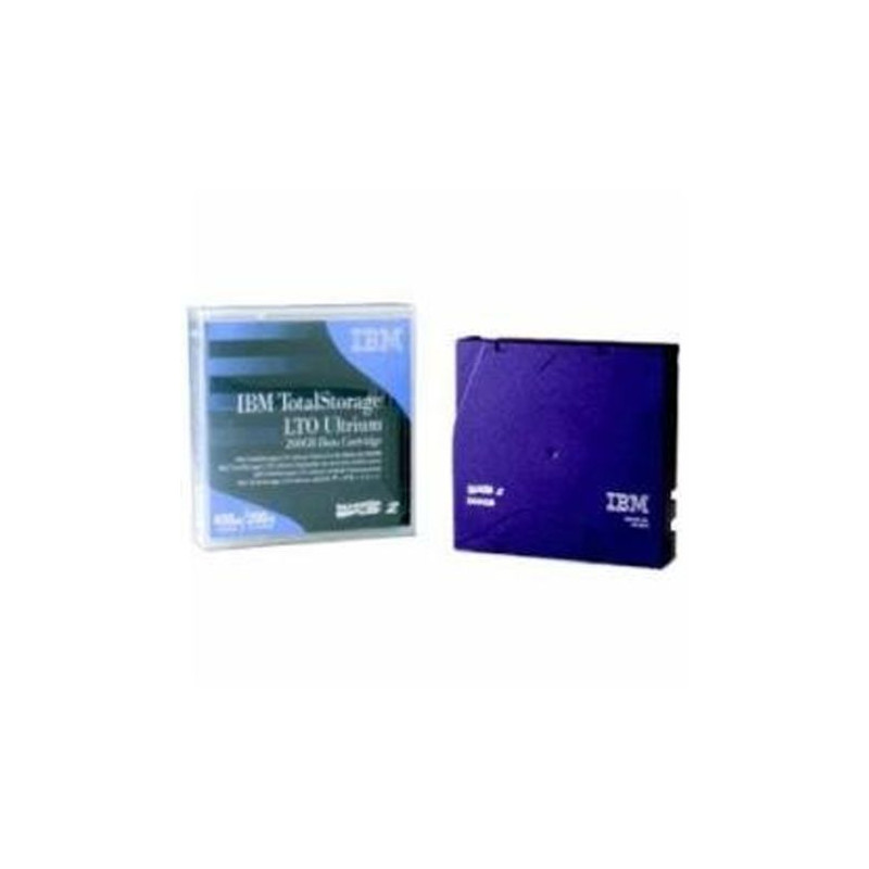 Cinta de Datos IBM LTO Ultrium 2 08L9870 -  200GB · 40MB