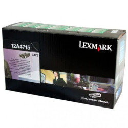 Toner Original LEXMARK 12A4715 Negro - 12A4715 [PAG-12000]