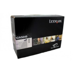 Toner Original LEXMARK 12A5849 Negro - 12A5849 [PAG-25000]