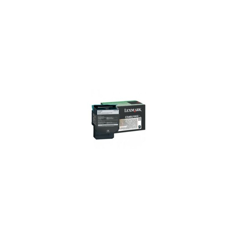 Toner Original LEXMARK C546U1 Negro - C546U1KG [PAG-8000]