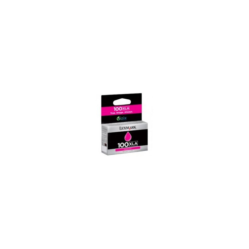Cartucho Original LEXMARK 100XLA Magenta - 14N1094 [ML-7.4][PAG-600]