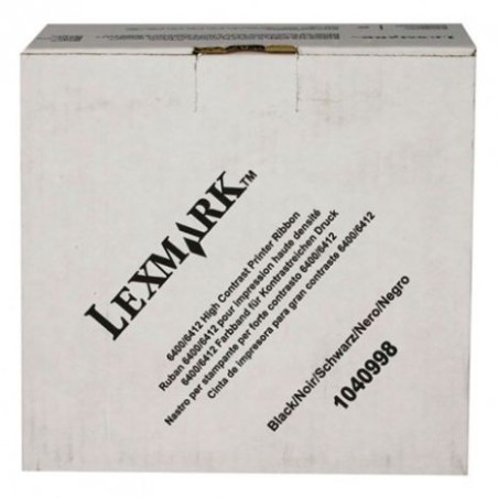 ORIGINAL LEXMARK CINTA IMPRESORA NYLON 30 MILLONES DE CARACTERES PACK 6/6400