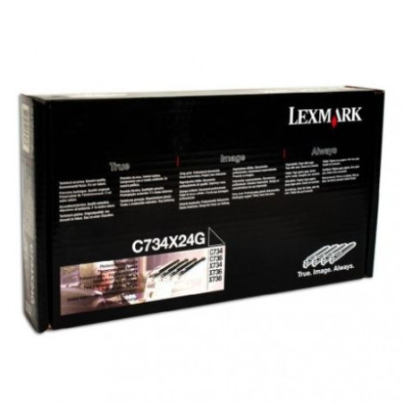ORIGINAL LEXMARK TAMBOR LASER COLOR PACK 4 C/734/734DN/734DTN/734DW/734N/736/736DN/736DTN/736N X/734/734DE/736/736DE/738/738D...