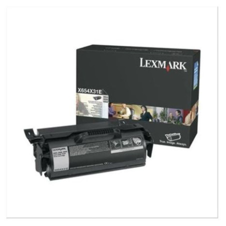 Toner Original LEXMARK X654 Negro - X654X31E [PAG-36000]