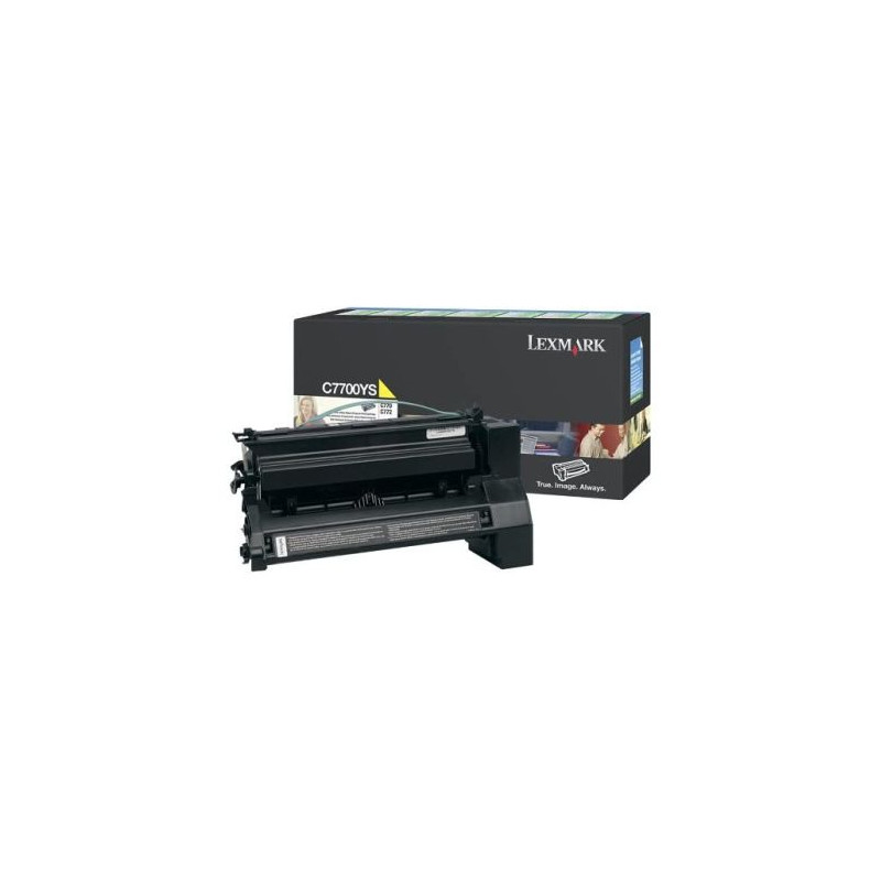 Toner Original LEXMARK C7700 Amarillo - C7700YS [PAG-6000]