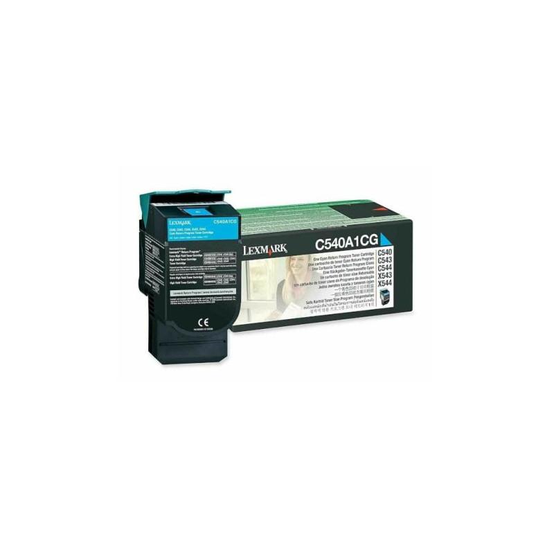 Toner Original LEXMARK C540A Cyan - C540A1CG [PAG-1000]