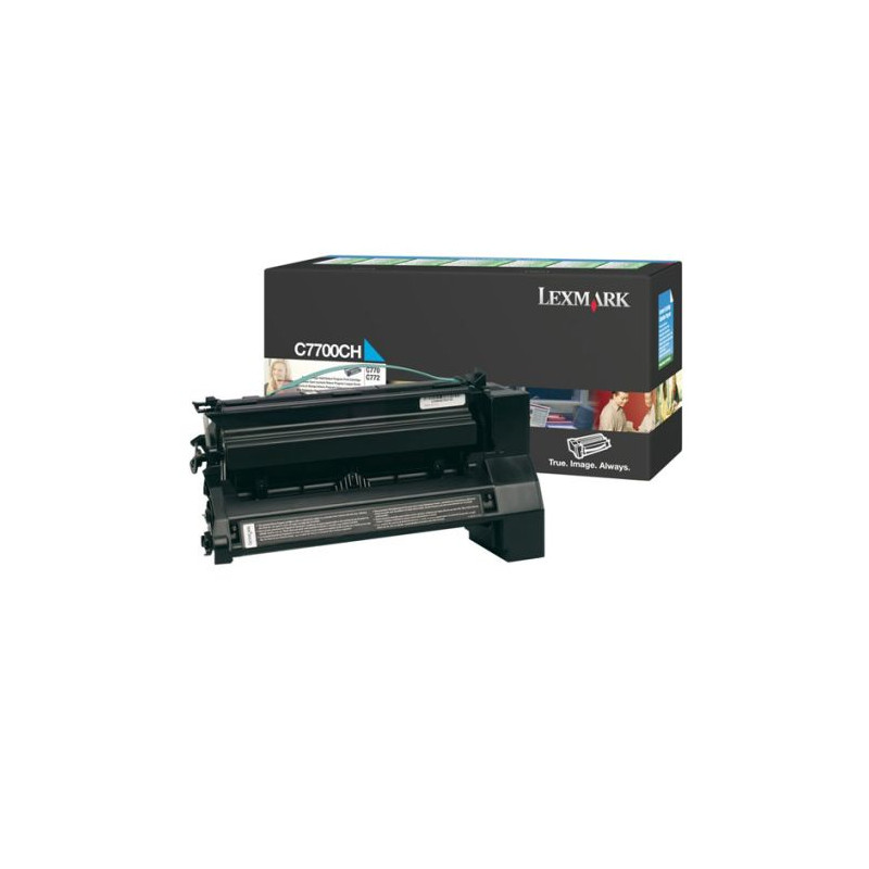 Toner Original LEXMARK C7700 Cyan - C7700CH [PAG-10000]