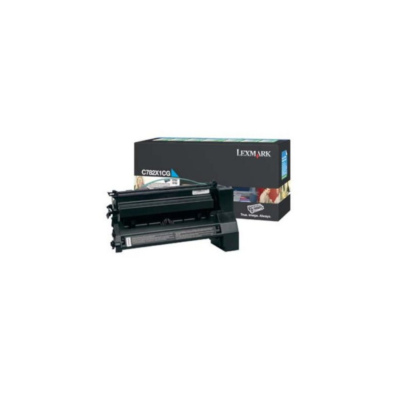 Toner Original LEXMARK C782X Cyan - C782X1CG [PAG-15000]