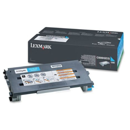 Toner Original LEXMARK C500H2 Cyan - C500H2CG [PAG-3000]