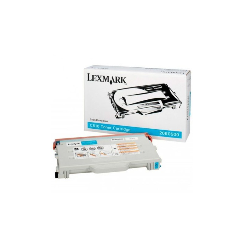 Toner Original LEXMARK 20K0500 Cyan - 20K0500 [PAG-3200]