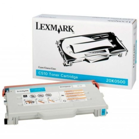 Toner Original LEXMARK 20K0500 Cyan - 20K0500 [PAG-3200]