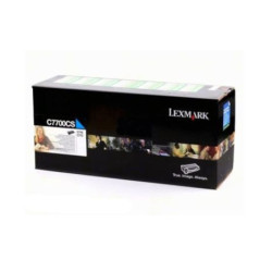 Toner Original LEXMARK C7700 Cyan - C7700CS [PAG-6000]