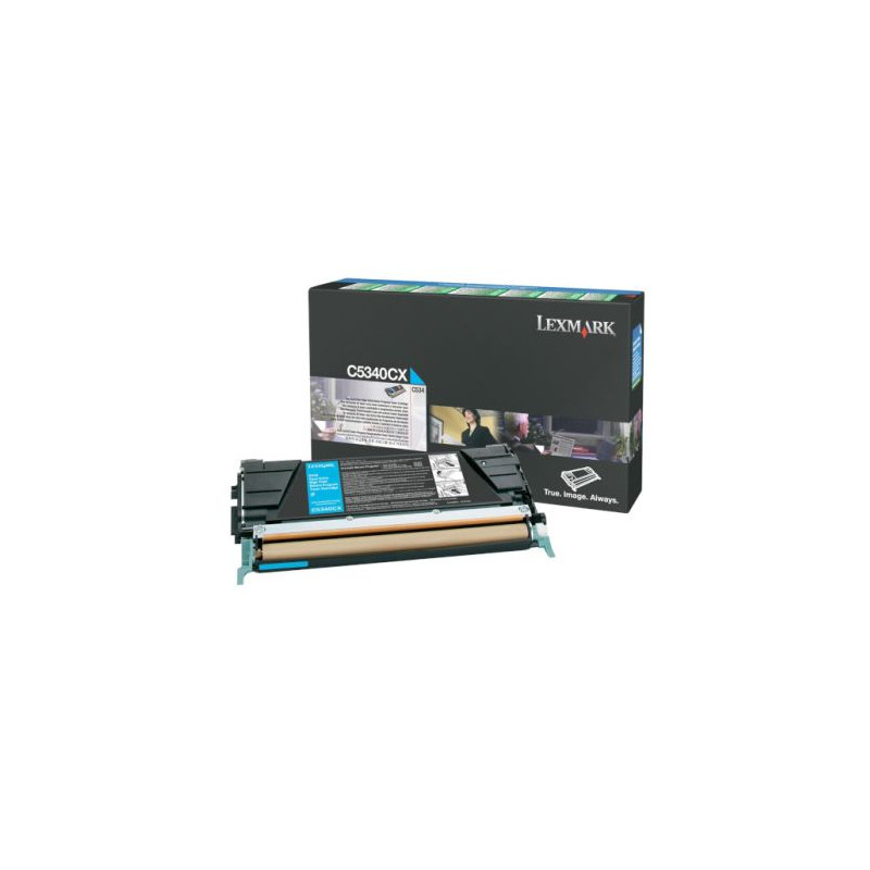 Toner Original LEXMARK C5340 Cyan - C5340CX [PAG-7000]