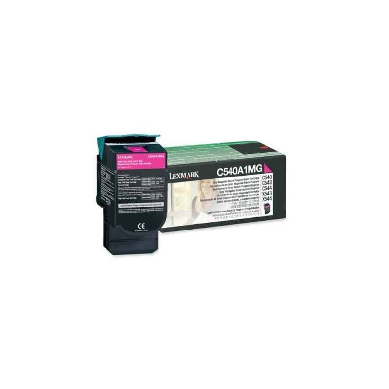 Toner Original LEXMARK C540A1 Magenta - C540A1MG [PAG-1000]