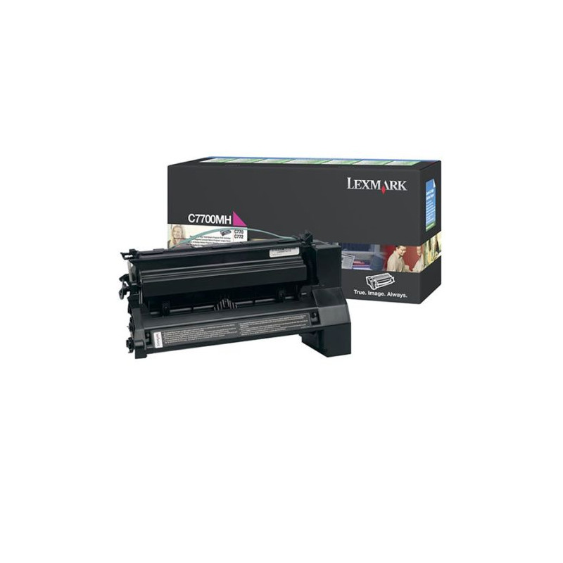Toner Original LEXMARK C7700 Magenta - C7700MH [PAG-10000]