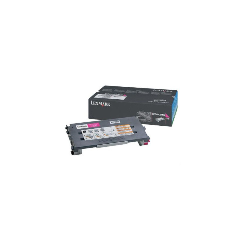 Toner Original LEXMARK C500H Magenta - C500H2MG [PAG-3000]
