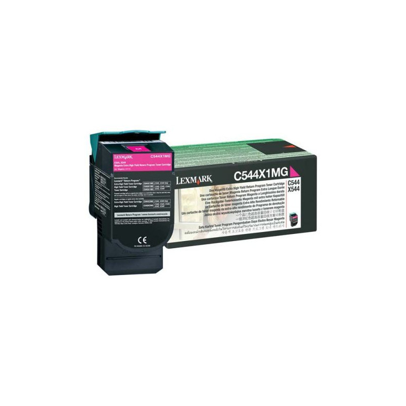Toner Original LEXMARK C544X Magenta - C544X1MG [PAG-4000]