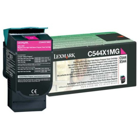 Toner Original LEXMARK C544X Magenta - C544X1MG [PAG-4000]