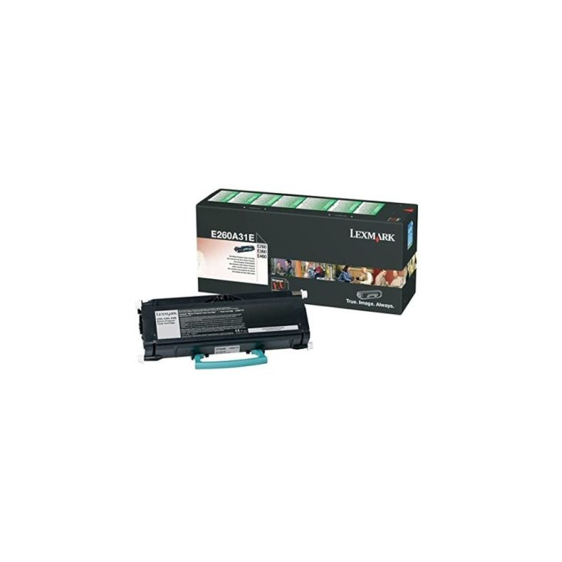 Toner Original LEXMARK E260 Negro - E260A31E [PAG-3500]