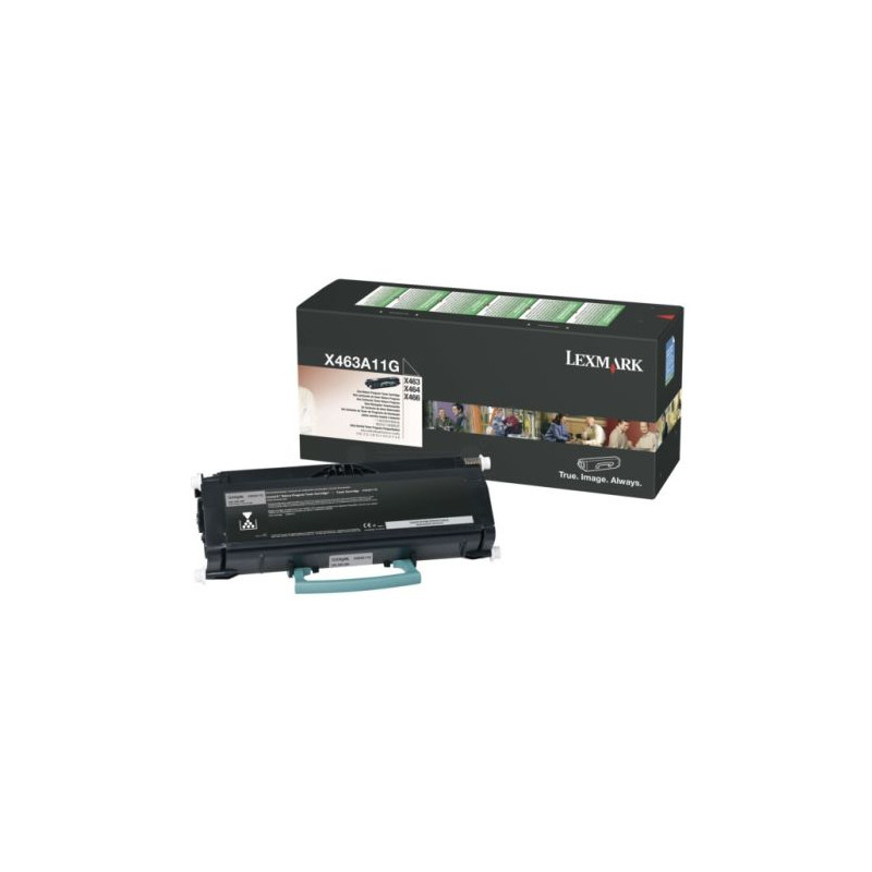 Toner Original LEXMARK X463 Negro - X463A11G [PAG-3500]