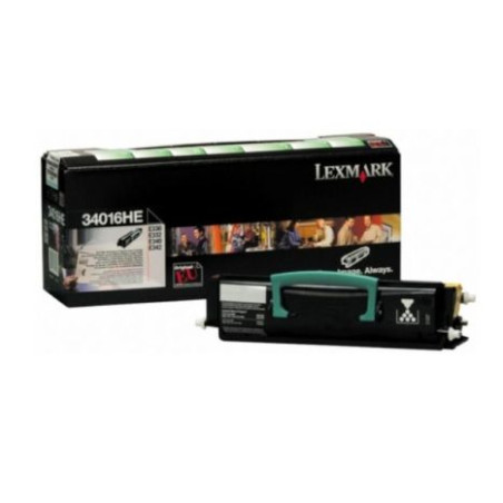 Toner Original LEXMARK 34016HE Negro - 34016HE [PAG-6000]