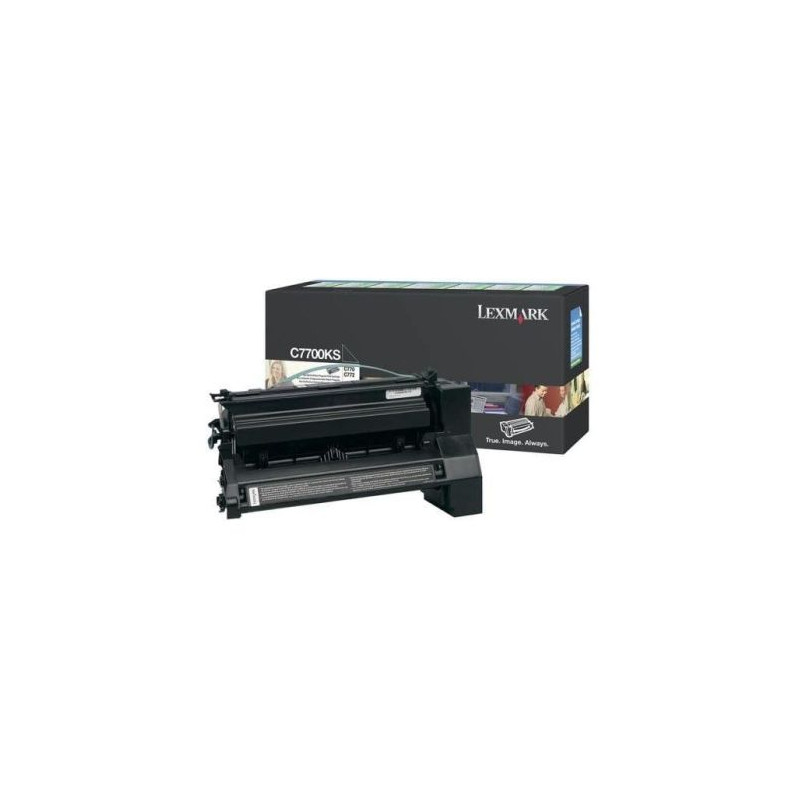Toner Original LEXMARK C770 Negro - C7700KS [PAG-6000]