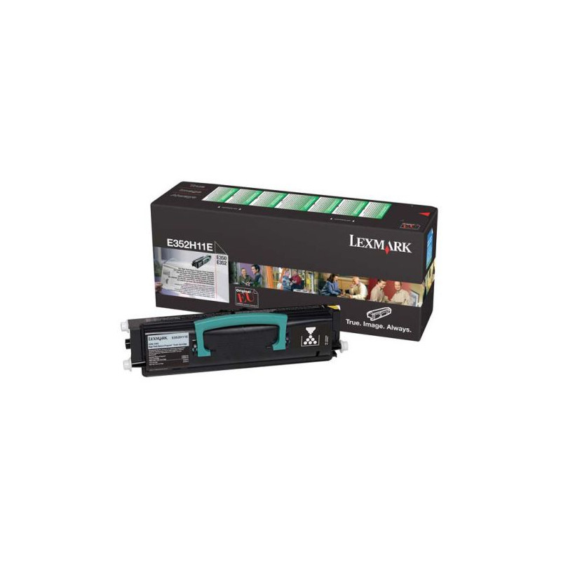 Toner Original LEXMARK E352 Negro - E352H11E [PAG-9000]