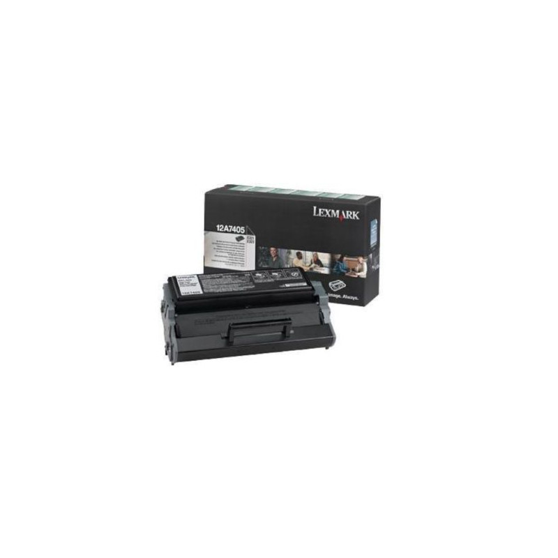 Toner Original LEXMARK 12A1644 Negro - 12A1644 [PAG-6000]