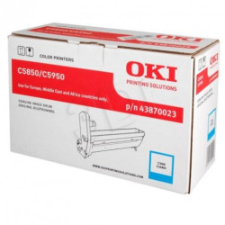 ORIGINAL OKI TAMBOR LASER CIAN TIPO C11 C/5850/5950 MC/560N/560DN [PAG-20000]