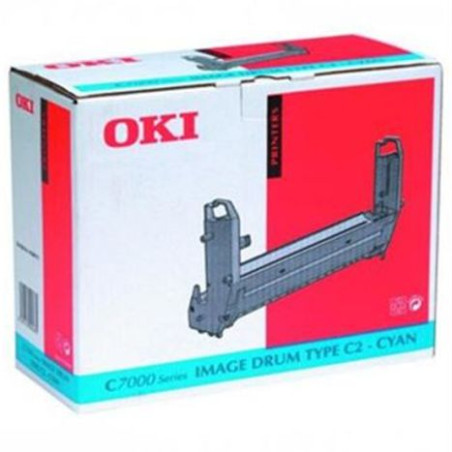 ORIGINAL OKI TAMBOR LASER CIAN TIPO C2 C/7200/7400 [PAG-30000]