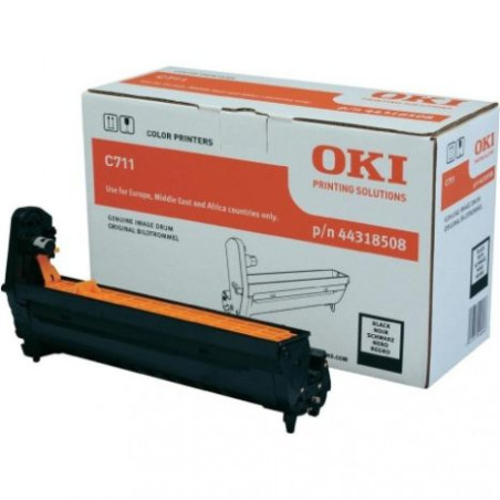 ORIGINAL OKI TAMBOR LASER NEGRO EP-CART C711 C/711 [PAG-20000]