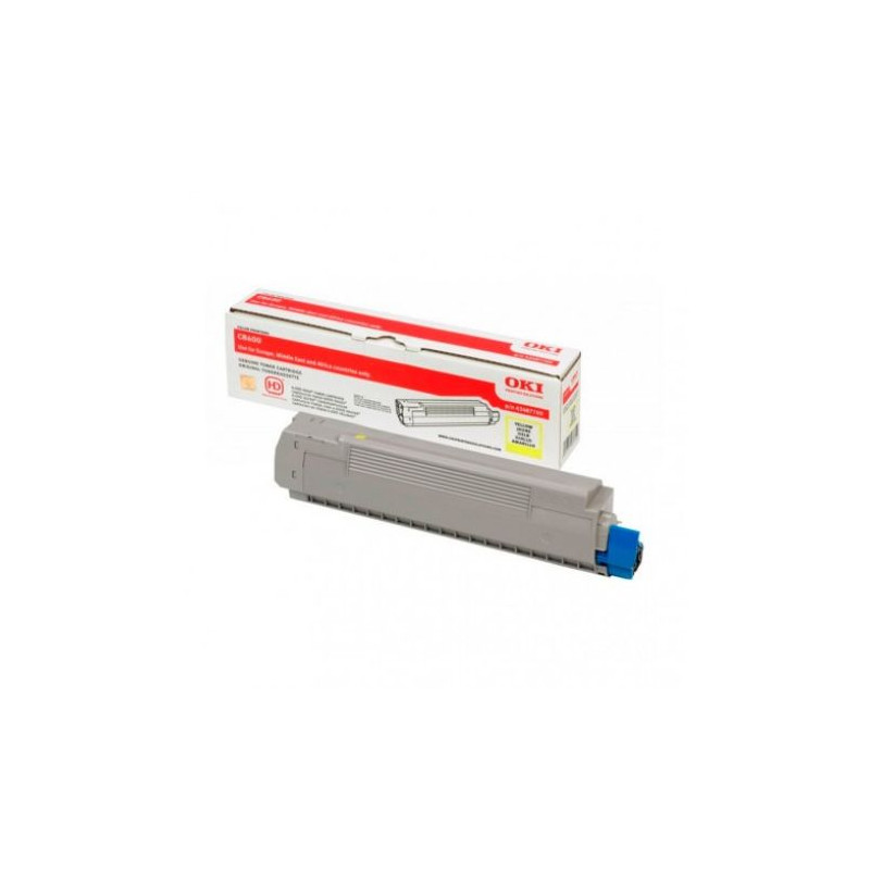 Toner Original OKI 43487709 Amarillo - 43487709 [PAG-6000]
