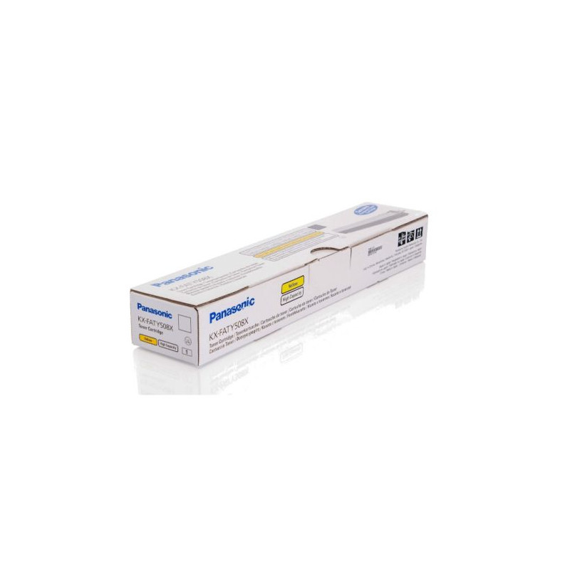 Toner Original PANASONIC KX-FATY508X Amarillo - KXFATY508X [PAG-4000]