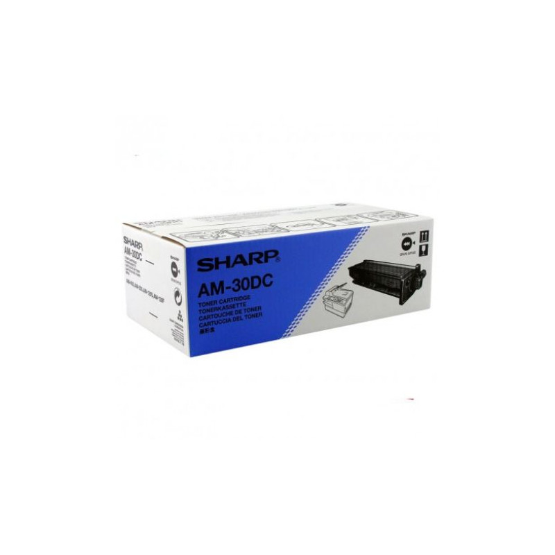 Toner Original SHARP AM-30DC Negro - AM30DC [PAG-3000]