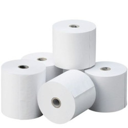 Pack 4 Rollo Papel Térmico GENÉRICO 80x80x12 mm - 0063