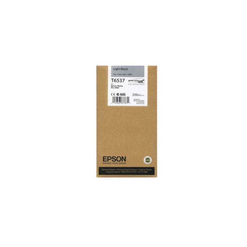 Cartucho Original EPSON T6537 Gris - C13T653700 [ML-200]