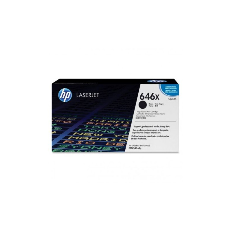 Toner Original HP 646X Negro - CE264X [PAG-17000]