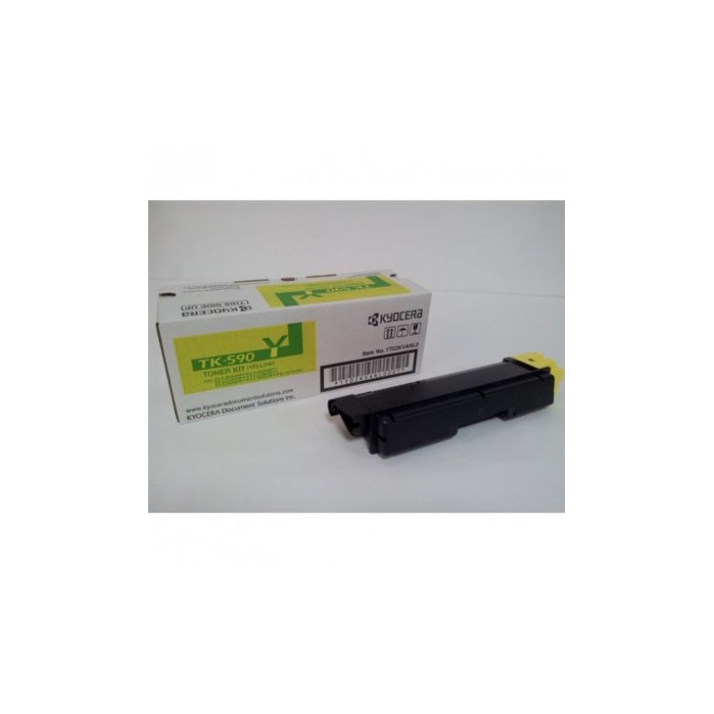 Toner Original KYOCERA-MITA TK590 Amarillo - TK590Y [PAG-5000]