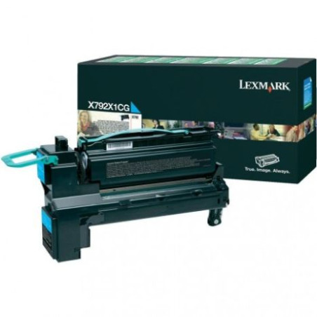 Toner Original LEXMARK X792 Cian - X792X1CG [PAG-20000]
