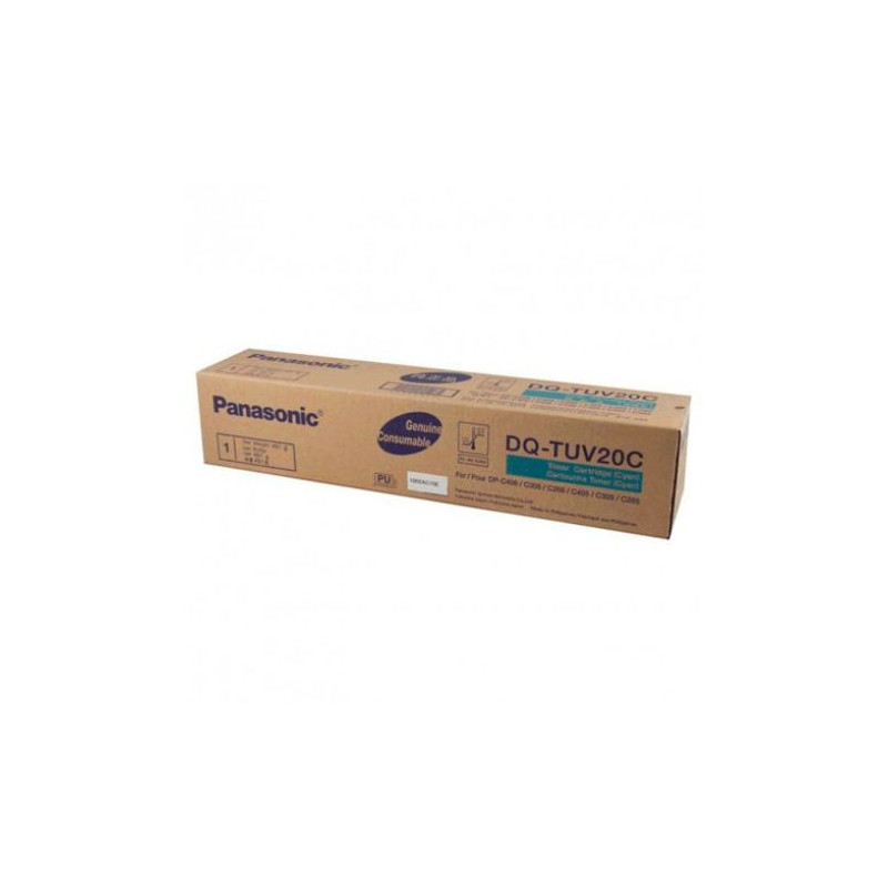 Toner Original PANASONIC DQTUV20 Cian - DQTUV20CPB [PAG-20000]