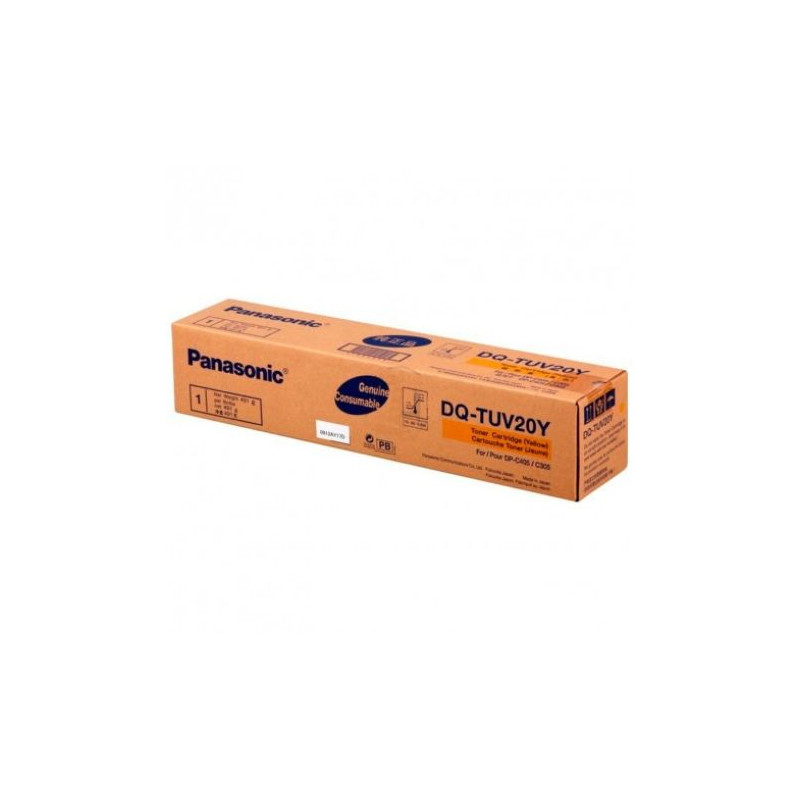 Toner Original PANASONIC DQTUV20 Amarillo - DQTUV20YPB [PAG-20000]
