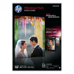 Papel Fotográfico Original HP Glossy Premium A4 300 gr 50 Hojas - CR674A