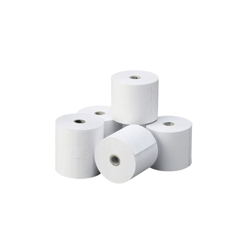 Pack 8 Rollo de Papel Térmico GENÉRICO 80x60x12 mm - 0068