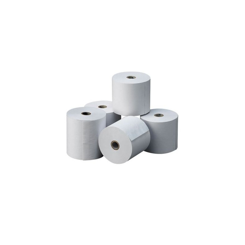 Pack 8 Rollo Papel Térmico GENÉRICO 80x45x12 mm - 0069