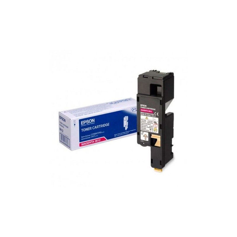 Toner Original EPSON S050612 Magenta - C13S050612 [PAG-1400]