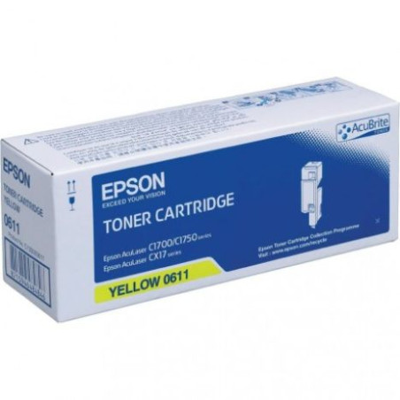 Toner Original EPSON S050611 Amarillo - C13S050611 [PAG-1400]