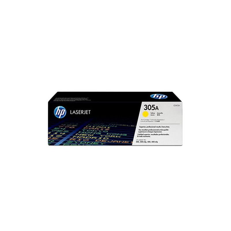 Toner Original HP 305A Amarillo - CE412A [PAG-2600]